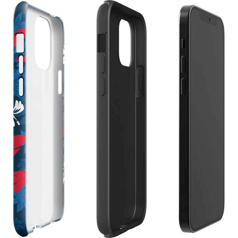 NFL Buffalo Bills Tropical Print iPhone 12 Pro Impact Case