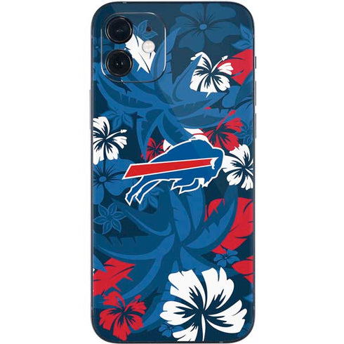 NFL Buffalo Bills Tropical Print iPhone 12 Skin