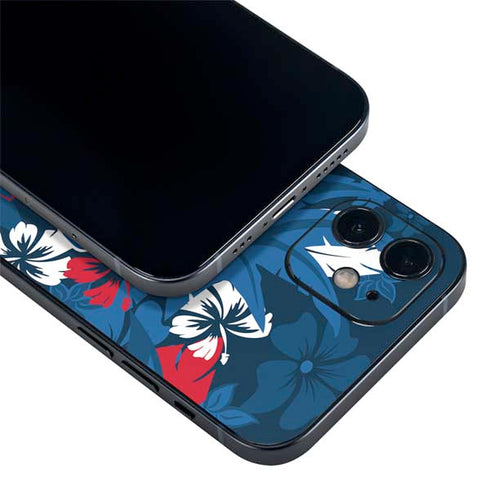 NFL Buffalo Bills Tropical Print iPhone 12 Skin