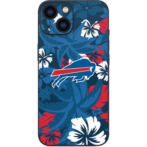 NFL Buffalo Bills Tropical Print iPhone 13 Mini Skin