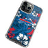 NFL Buffalo Bills Tropical Print iPhone 13 Pro Clear Case