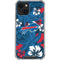 NFL Buffalo Bills Tropical Print iPhone 14 Clear Case