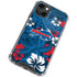 NFL Buffalo Bills Tropical Print iPhone 14 Plus Clear Case