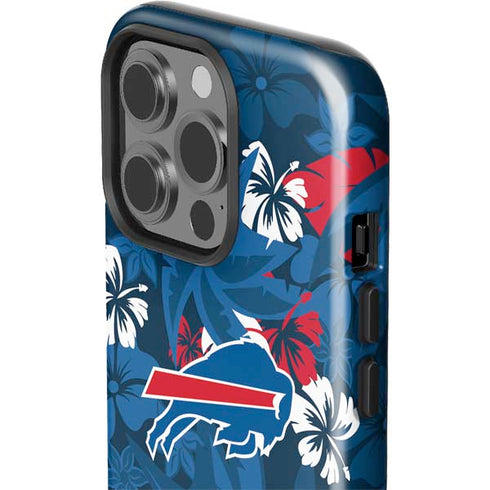 NFL Buffalo Bills Tropical Print iPhone 14 Pro Impact Case