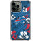 NFL Buffalo Bills Tropical Print iPhone 14 Pro Max Clear Case