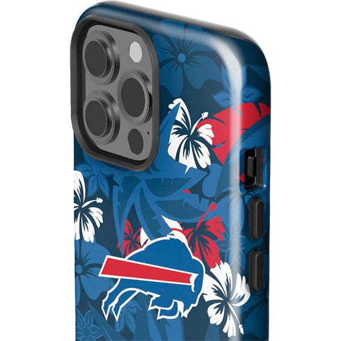 NFL Buffalo Bills Tropical Print iPhone 15 Pro Max Impact Case