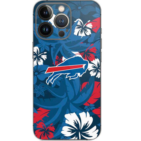 NFL Buffalo Bills Tropical Print iPhone 14 Pro Skin