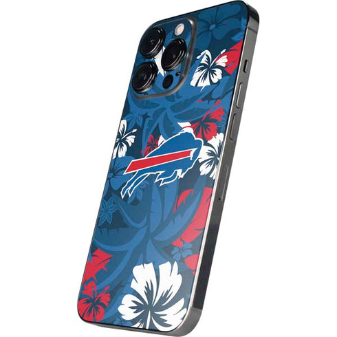 NFL Buffalo Bills Tropical Print iPhone 14 Pro Skin