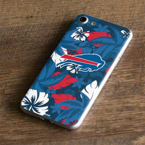 NFL Buffalo Bills Tropical Print iPhone 7 Skin