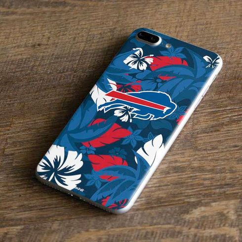 NFL Buffalo Bills Tropical Print iPhone 8 Plus Skin