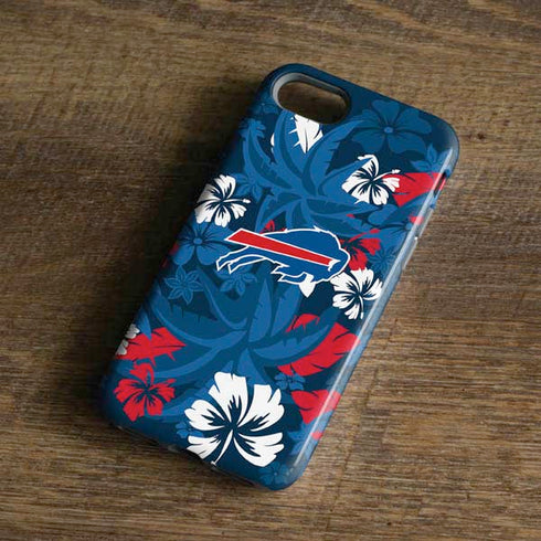 NFL Buffalo Bills Tropical Print iPhone 8 Pro Case