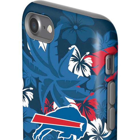 NFL Buffalo Bills Tropical Print iPhone SE (2nd & 3rd Gen) Pro Case