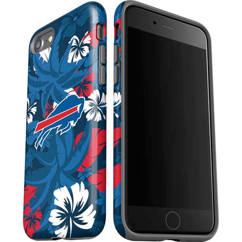 NFL Buffalo Bills Tropical Print iPhone SE (2nd & 3rd Gen) Pro Case