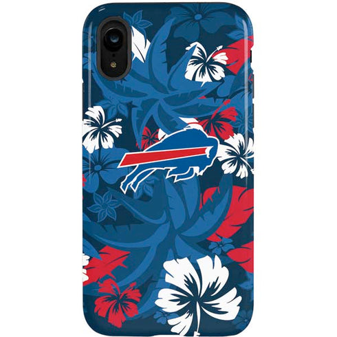 NFL Buffalo Bills Tropical Print iPhone XR Pro Case