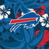 NFL Buffalo Bills Tropical Print iPhone XR Pro Case