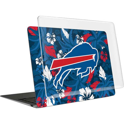 NFL Buffalo Bills Tropical Print MacBook Air 13in M1 (2021) Case plus Skin