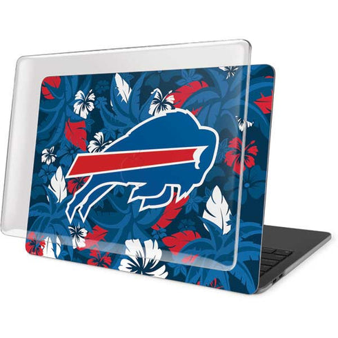 NFL Buffalo Bills Tropical Print MacBook Pro 15in (2016-19) Case plus Skin