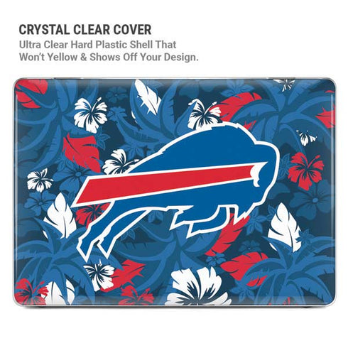 NFL Buffalo Bills Tropical Print MacBook Pro 16in (2021-25) Case plus Skin