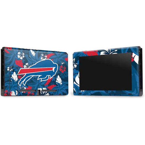 NFL Buffalo Bills Tropical Print Nintendo Switch Bundle Skin