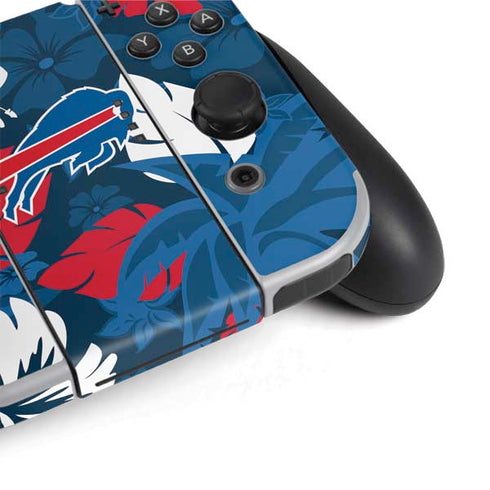 NFL Buffalo Bills Tropical Print Nintendo Switch OLED (2021) Skin