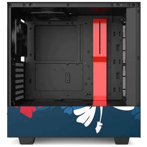 NFL Buffalo Bills Tropical Print NZXT H510 Compact ATX Mid-Tower Case Skin