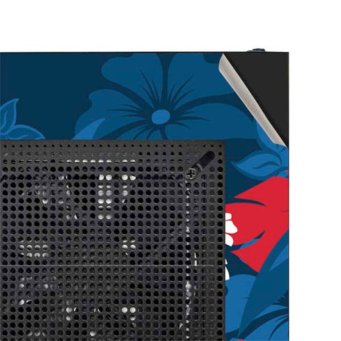 NFL Buffalo Bills Tropical Print NZXT H510 Compact ATX Mid-Tower Case Skin