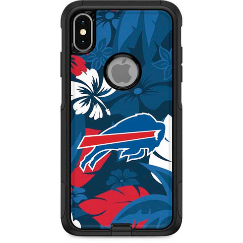 NFL Buffalo Bills Tropical Print Otterbox Commuter iPhone Skin