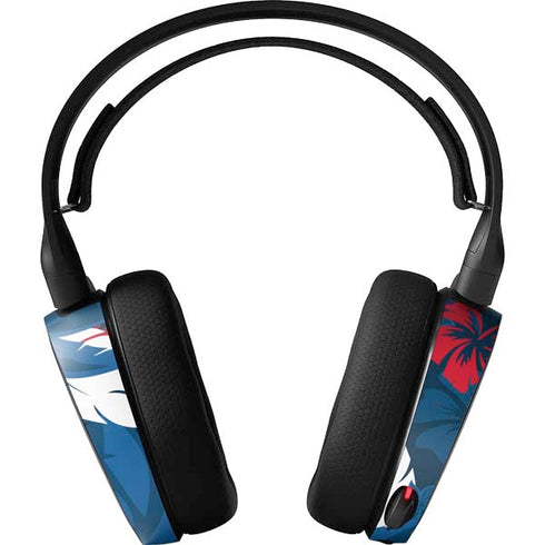 NFL Buffalo Bills Tropical Print SteelSeries Arctis 3 Skin
