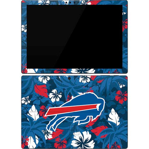 NFL Buffalo Bills Tropical Print Surface Pro 7 Skin