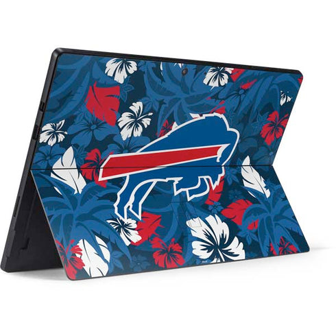 NFL Buffalo Bills Tropical Print Surface Pro 7 Skin