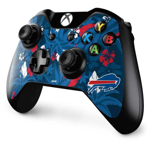 NFL Buffalo Bills Tropical Print Xbox One Controller Skin