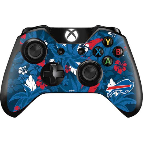 NFL Buffalo Bills Tropical Print Xbox One Controller Skin