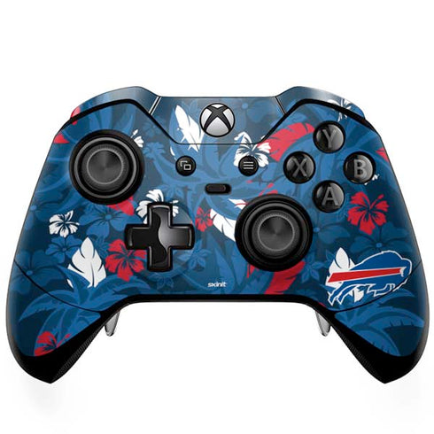 NFL Buffalo Bills Tropical Print Xbox One Elite Controller Skin