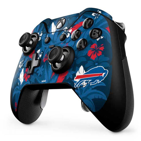 NFL Buffalo Bills Tropical Print Xbox One Elite Controller Skin