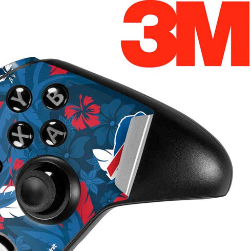 NFL Buffalo Bills Tropical Print Xbox One Elite Controller Skin