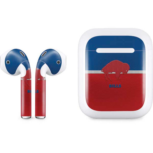 NFL Buffalo Bills Vintage Apple AirPods Skin