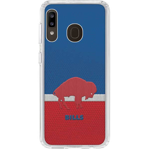 NFL Buffalo Bills Vintage Galaxy A20 Clear Case