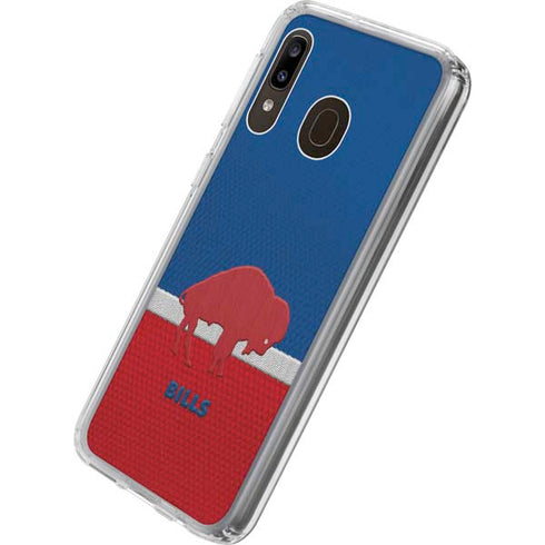 NFL Buffalo Bills Vintage Galaxy A20 Clear Case