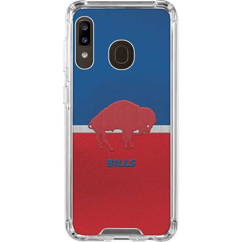 NFL Buffalo Bills Vintage Galaxy A30 Clear Case