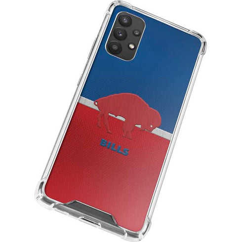 NFL Buffalo Bills Vintage Galaxy A32 5G Clear Case