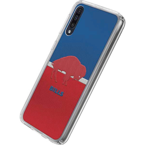 NFL Buffalo Bills Vintage Galaxy A50 Clear Case