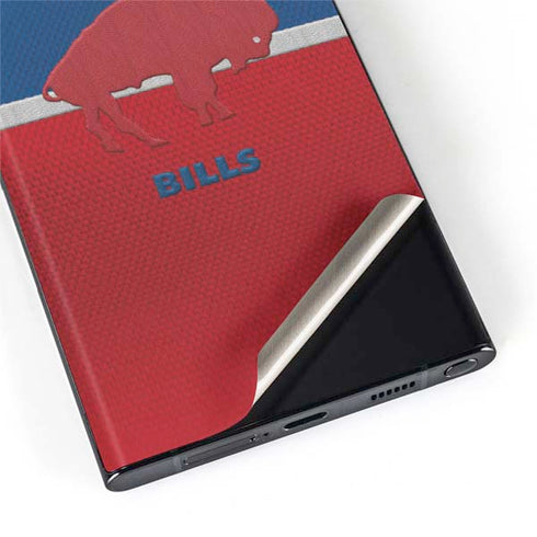 NFL Buffalo Bills Vintage Galaxy S22 Ultra Skin