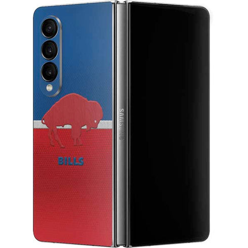 NFL Buffalo Bills Vintage Galaxy Z Fold4 5G Skin