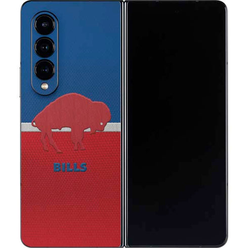 NFL Buffalo Bills Vintage Galaxy Z Fold4 5G Skin