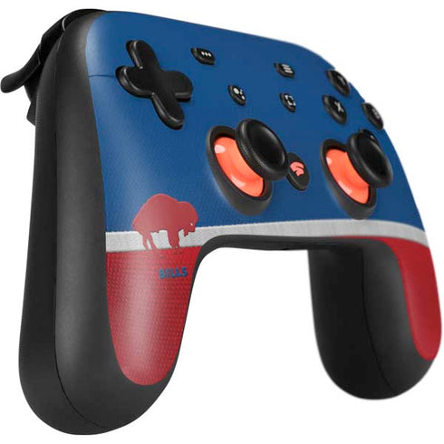 NFL Buffalo Bills Vintage Google Stadia Controller Skin