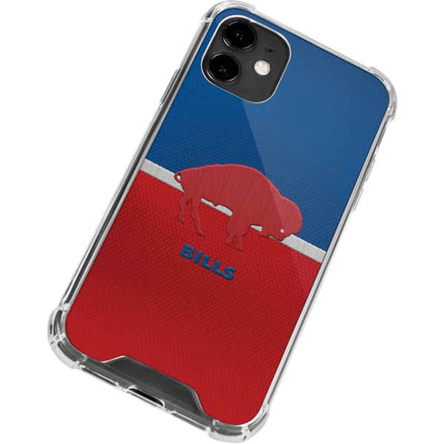 NFL Buffalo Bills Vintage iPhone 12 Clear Case