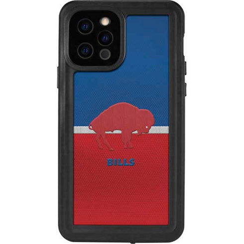 NFL Buffalo Bills Vintage iPhone 12 Pro Waterproof Case