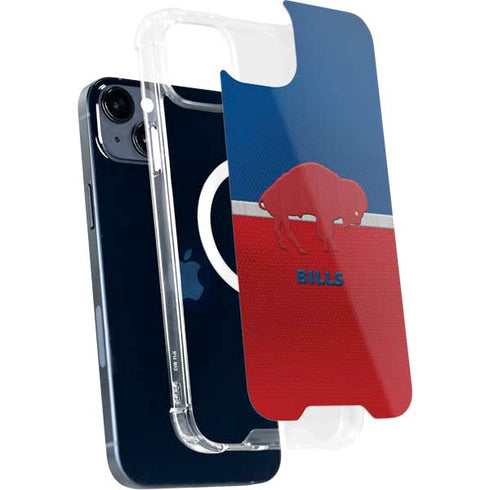 NFL Buffalo Bills Vintage iPhone 15 Plus MagSafe Case