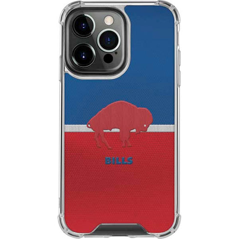NFL Buffalo Bills Vintage iPhone 15 Pro Clear Case