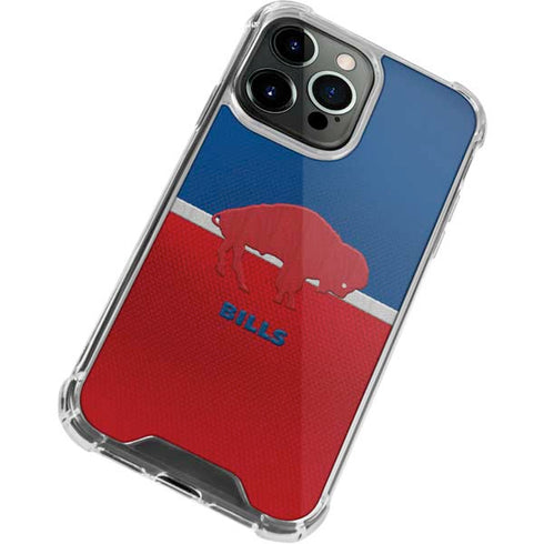 NFL Buffalo Bills Vintage iPhone 14 Pro Clear Case